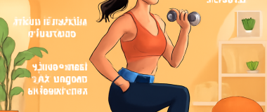 Летний пейзаж с горным озером, окружённым зелёными хвойными деревьями, на фоне ясного голубого неба и белых пушистых облаков.
